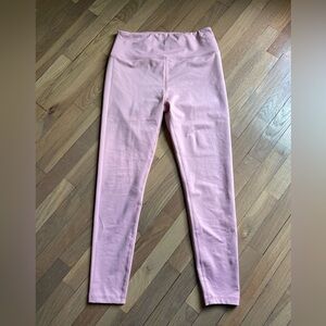 Reformation pink high waisted leggings